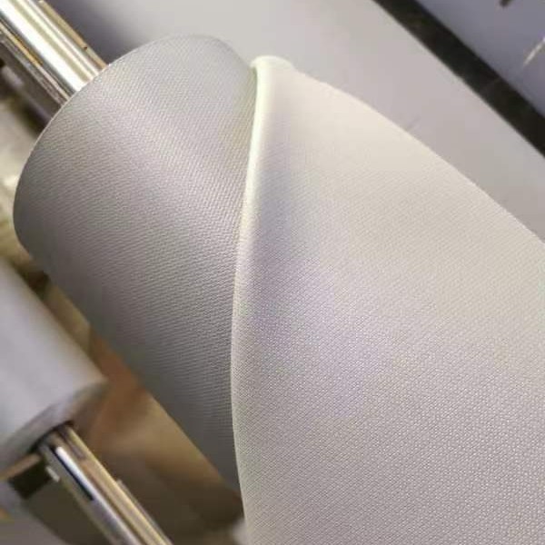 Heat resistant silicone coated fiberglass fabric product